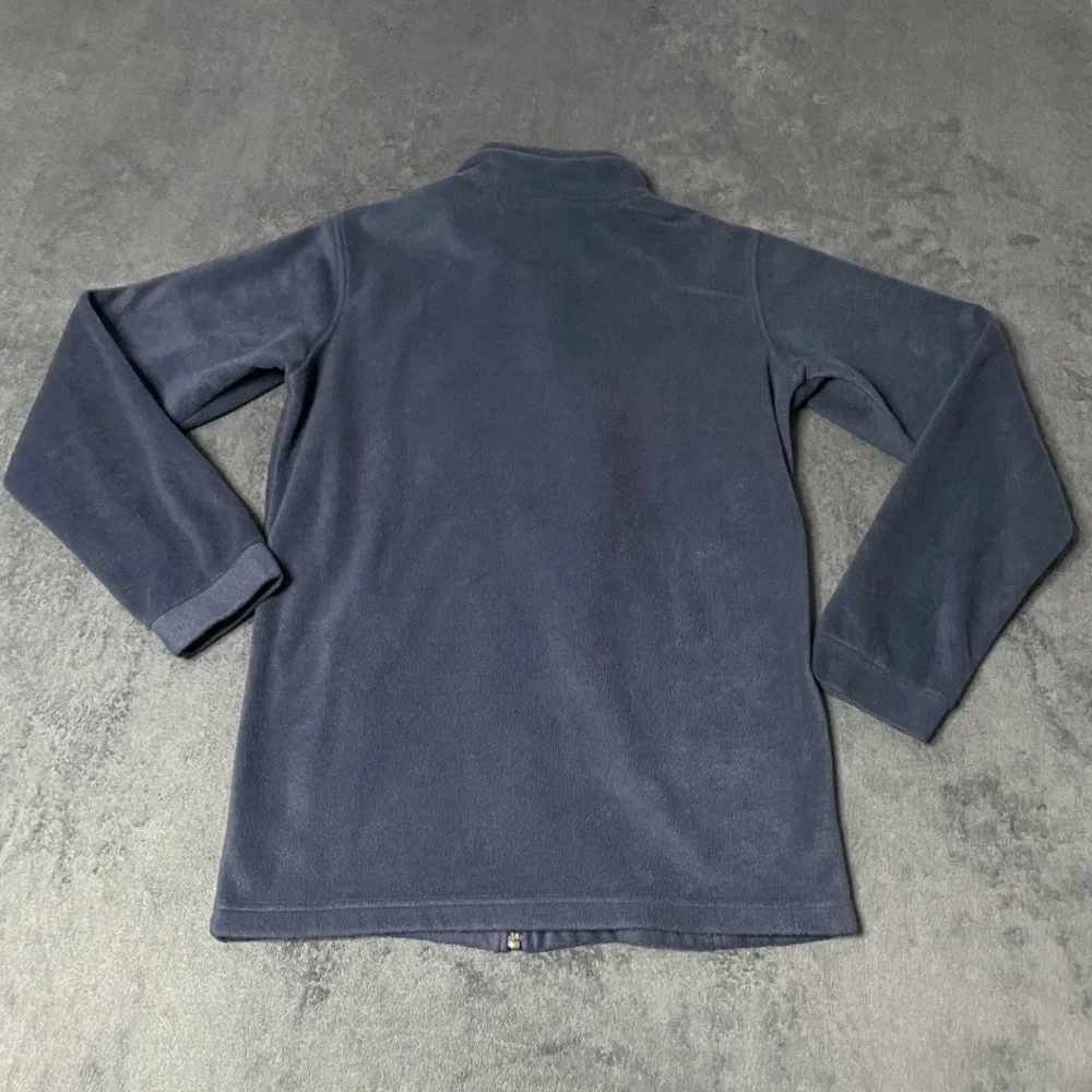Columbia Fleece Jacket Youth Boys XL Blue Steens Mountain II Mock Neck Full Zip